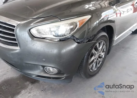 2013 Infiniti Jx35 z USA, uszkodzony, nr VIN 5N1AL0MM5DC332301